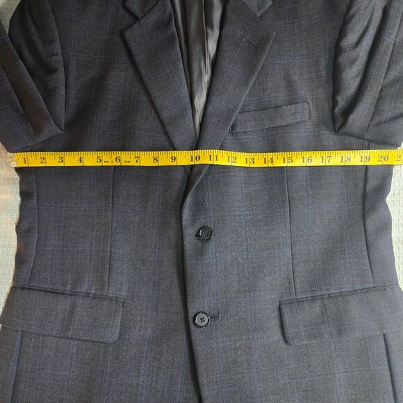 Nautica Charcoal Wool Sport Coat Jacket Blazer 40S - Picture 11 of 15